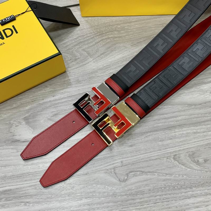 Fendi belt 38mmX95-125cm 7D04